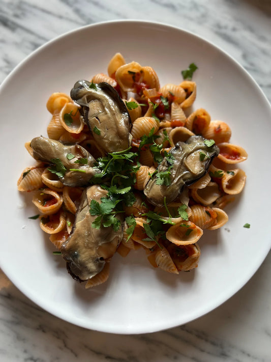 Smoked Oyster Conchiglie